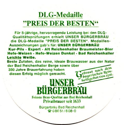 bad reichenhall bgl-by brger kur fein 3b (rund180-dlg medaille-grn)